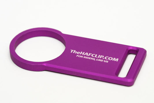 The Haf-Clip & Straps - Aluminum V2.0 - Purple