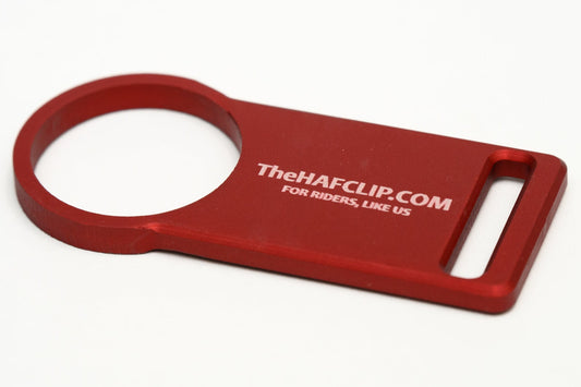 The Haf-Clip & Straps - Aluminum V2.0 - Red